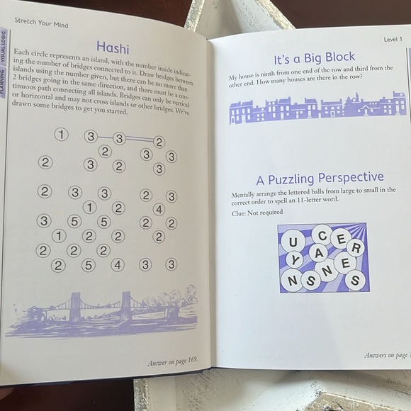 BRAIN GAMES | Puzzles to Work Out Your Brain Book - Picture 4 of 9